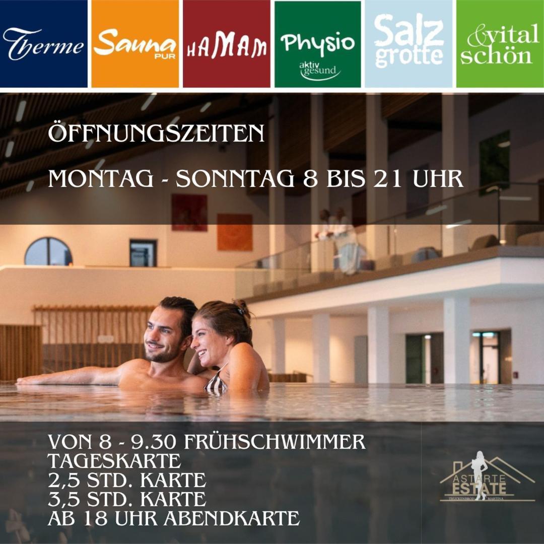Fewo 20 - Appartement Im Rottalblick - Youngmodern Wohnen Mit Bademantelgang Zur Therme, Tv, Balkon Und Persoenlichem Gaesteempfang Von Astarte Estate Bad Griesbach  Exterior foto
